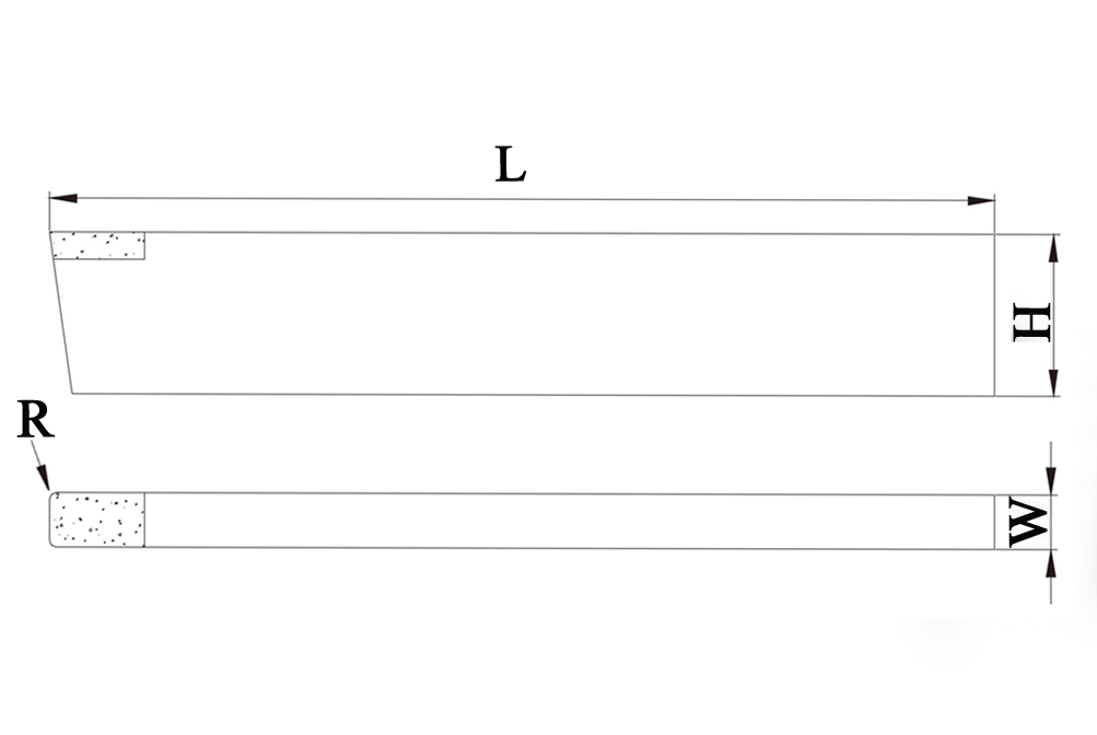 PCD Rectangle Grooving Tool-2